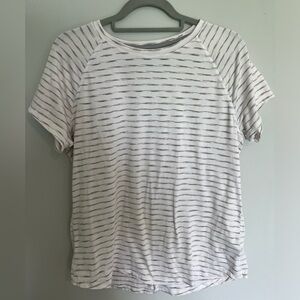 Champion white and grey workout shirt